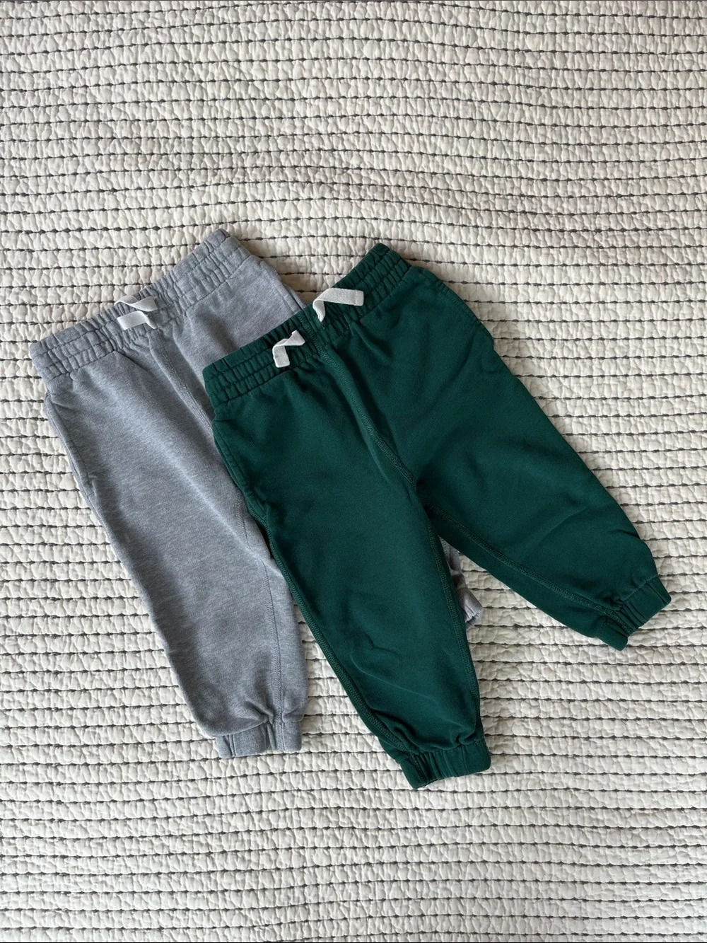 Hanna Andersson Kids French Terry Sweatpants - Bundle of two pairs